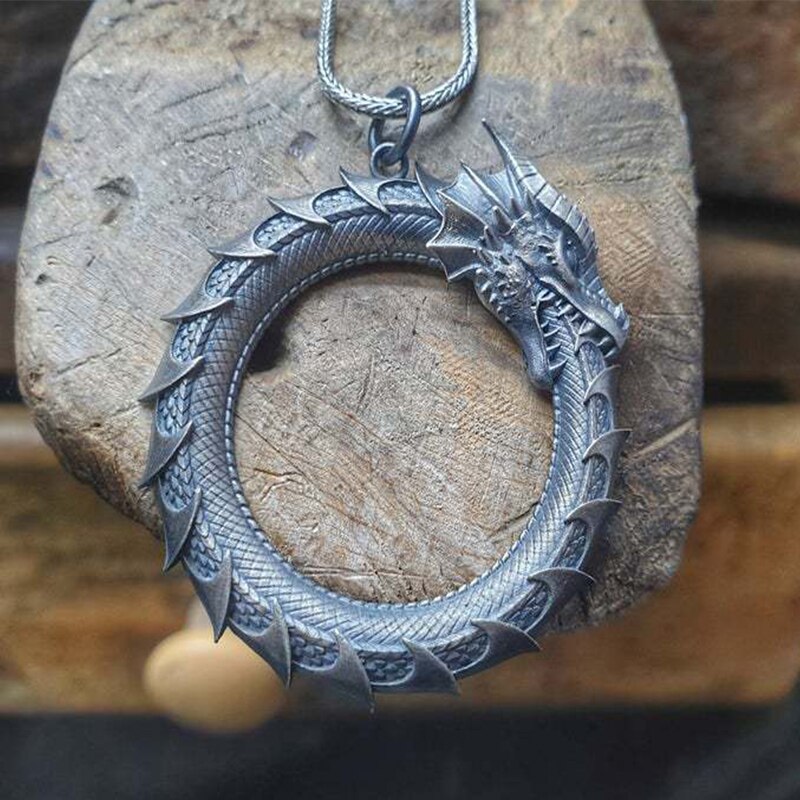 Circular Dragon Necklace Secondary image