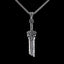 Broken Sword Hand-made Men's Necklace