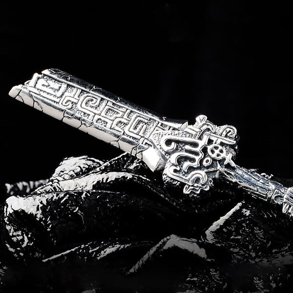 Broken Sword Hand-made Men's Necklace