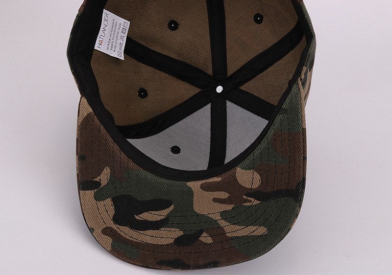High Quality 3D Pierced Embroidery Snapback Cap