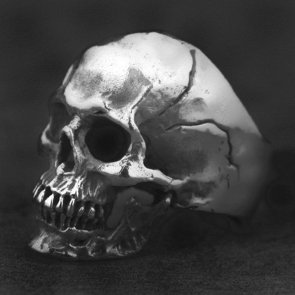 Vintage Gothic Skull Ring