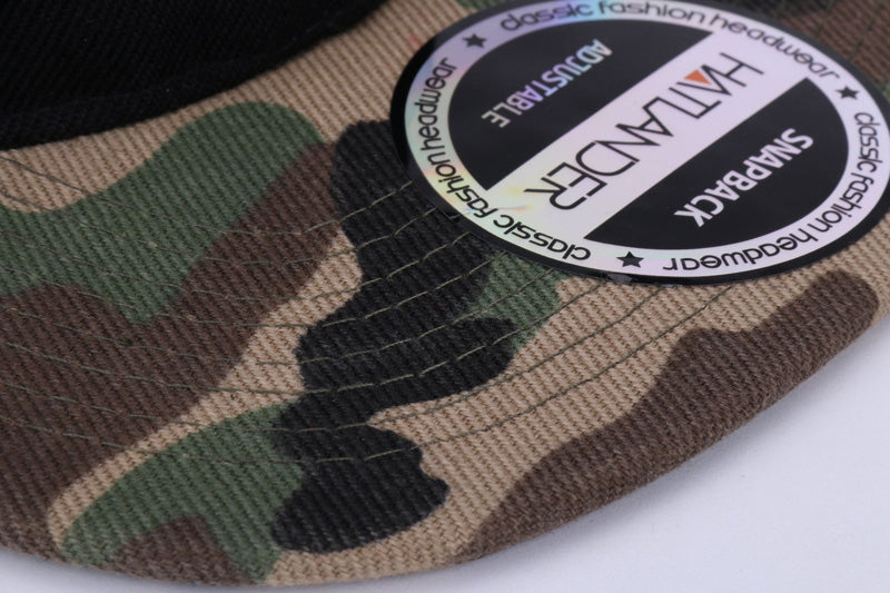 Camouflage Snapback Hat Cap