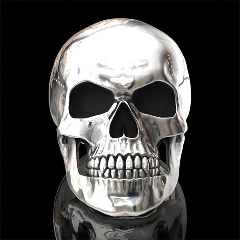 Shiny Skull Ring