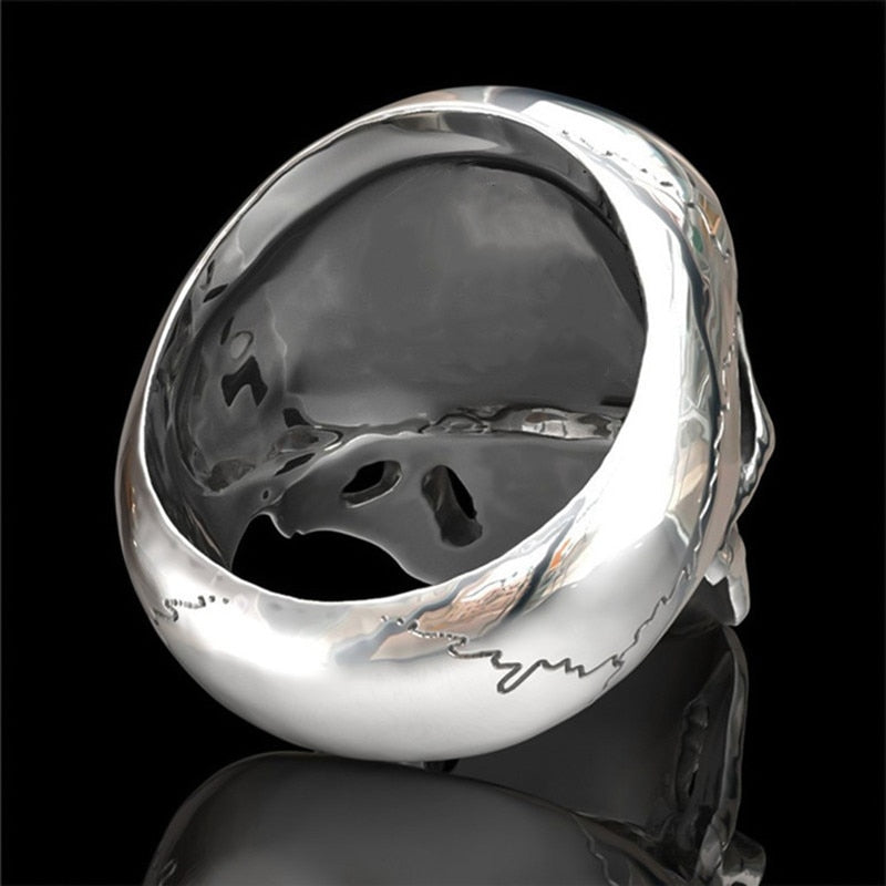Shiny Skull Ring