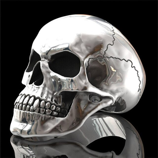 Shiny Skull Ring