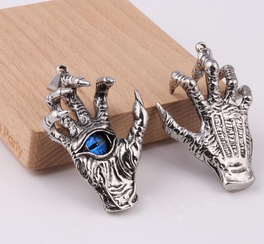 Domineering Hand Eye Necklace