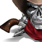 Cowboy Hat Skull Necklace