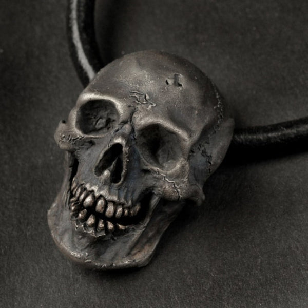 Cowboy Hat Skull Necklace