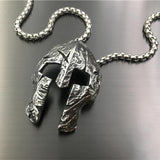 Vintage Viking Warrior Mask Helmet Necklace Vintage Viking Warrior Mask Helmet Necklace