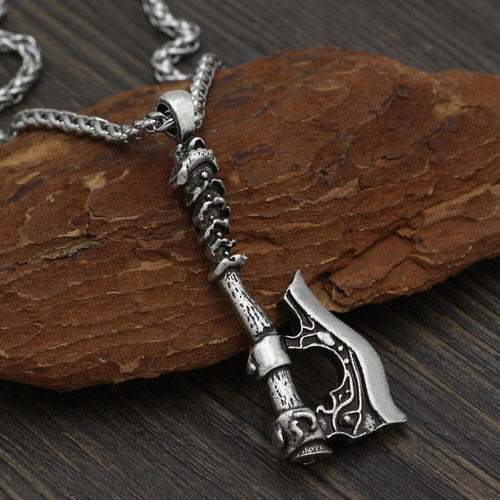 Nordic Viking Axe Necklace