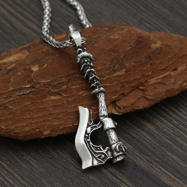 Nordic Viking Axe Necklace