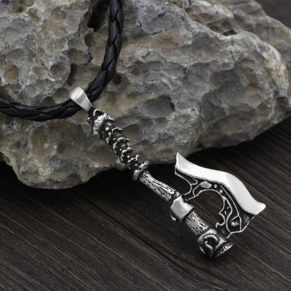 Nordic Viking Axe Necklace