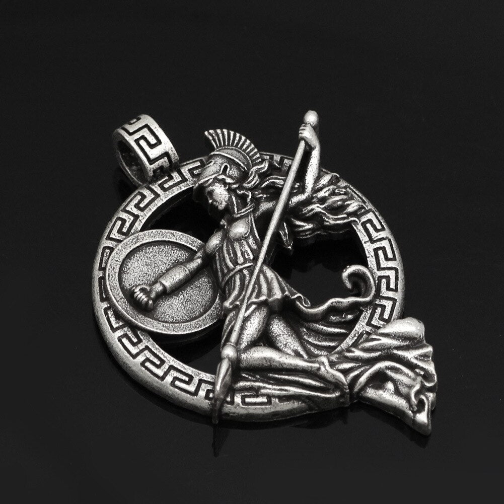 Vintage Roman Greek Warrior Necklace Secondary image