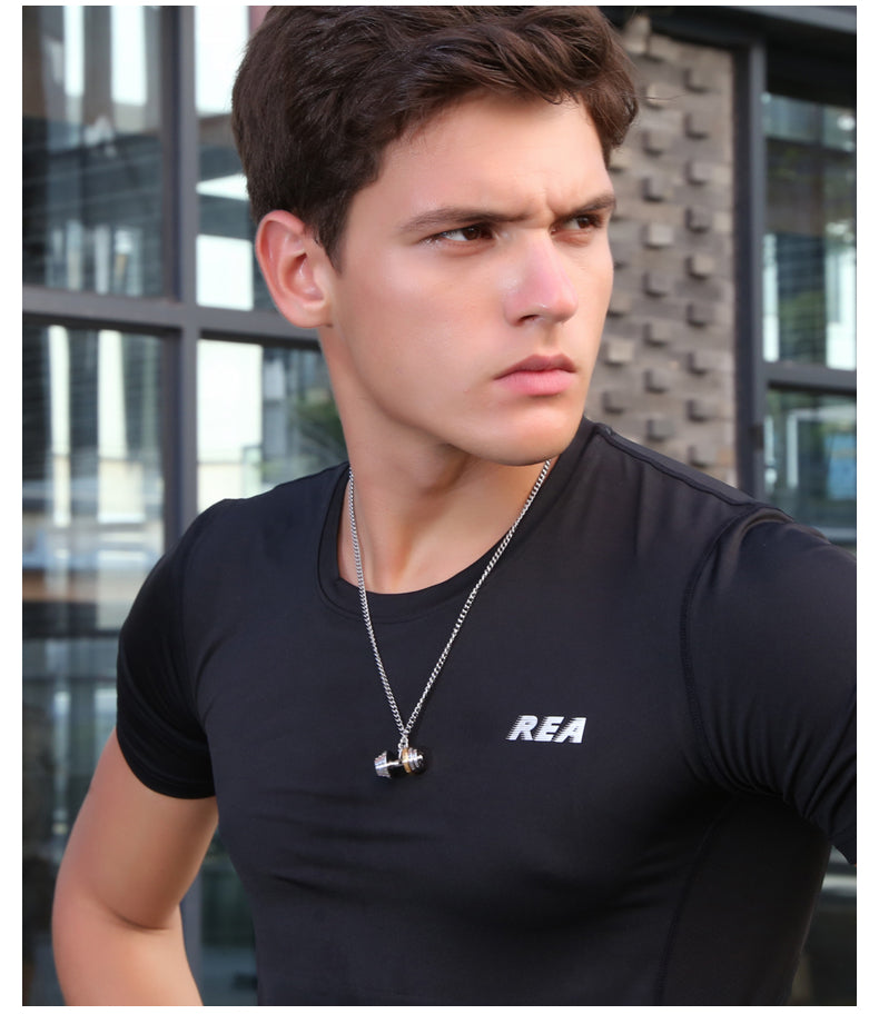 Barbell Necklace | Gym Fitness Dumbbell Necklace