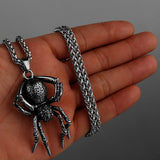 Retro Thousand-Eye Eight-Legged Spider Hanging Necklace Retro Thousand-Eye Eight-Legged Spider Hanging Necklace