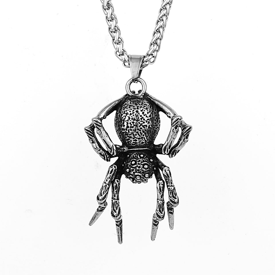 Retro Thousand-Eye Eight-Legged Spider Hanging Necklace