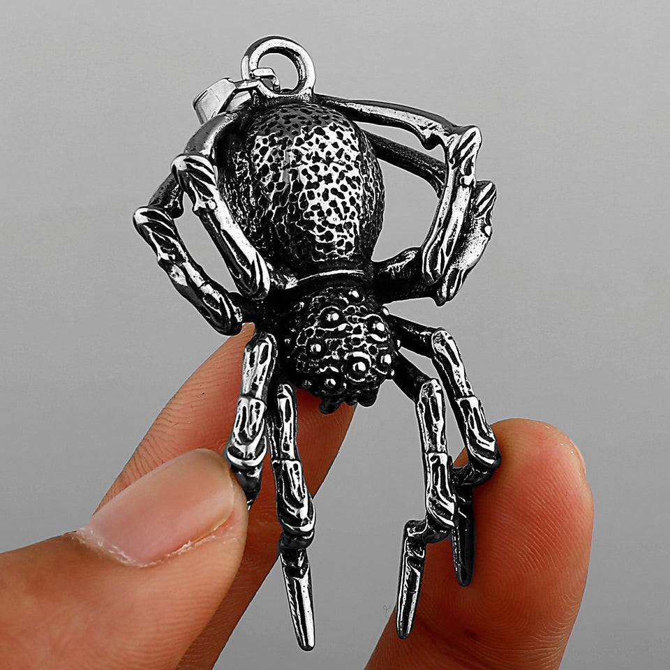 Retro Thousand-Eye Eight-Legged Spider Hanging Necklace