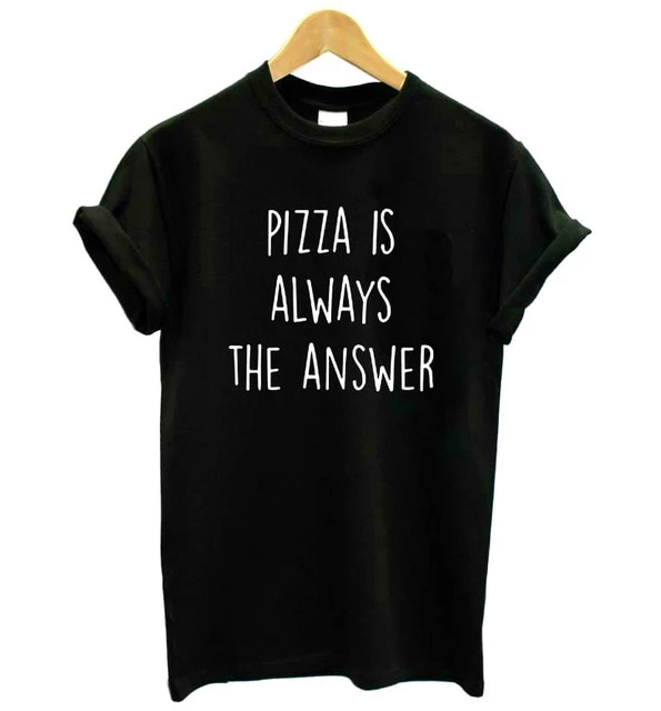 Pizza is Always the Answer Women's T-Shirt Main image