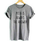 Pizza is Always the Answer Women's T-Shirt