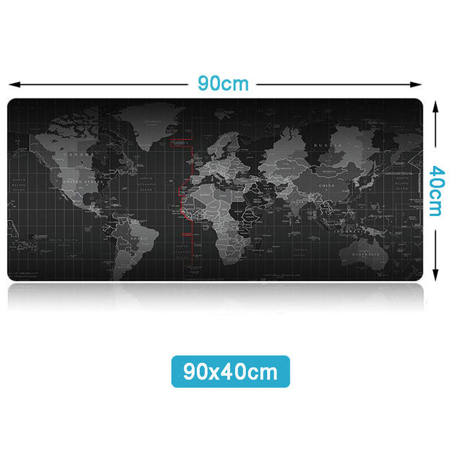 COMMAND CENTER WORLD MAP MOUSE PAD