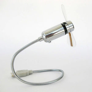 Mini USB Fan LED Clock Mini USB Fan LED Clock