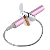 Mini USB Fan LED Clock Mini USB Fan LED Clock