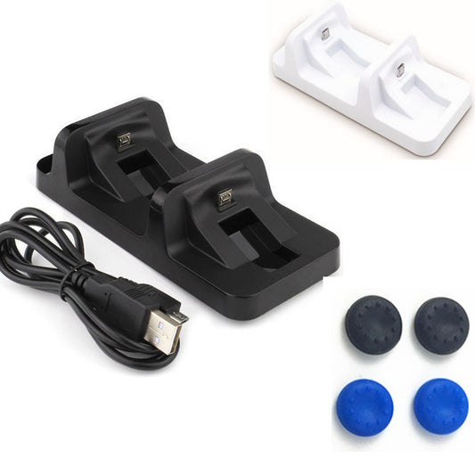 USB Port Dual Charging Dock Station Stand Holder Support Charger For Sony Playstation 4