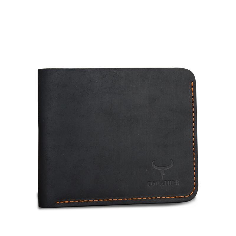 Crazy Horse Leather Mens Wallet