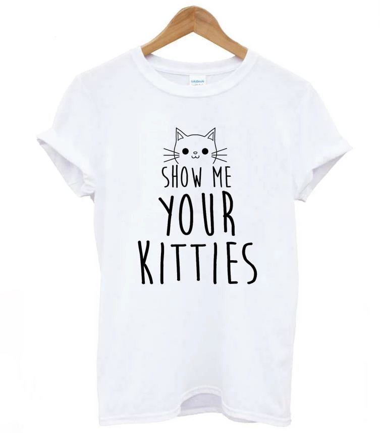 Show Me Your Kitties Cat Women's T-Shirt Main image