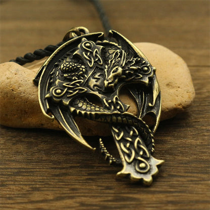 Dragon Cross Necklace