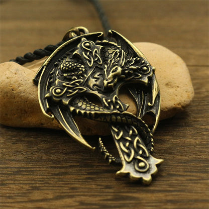 Dragon Cross Necklace