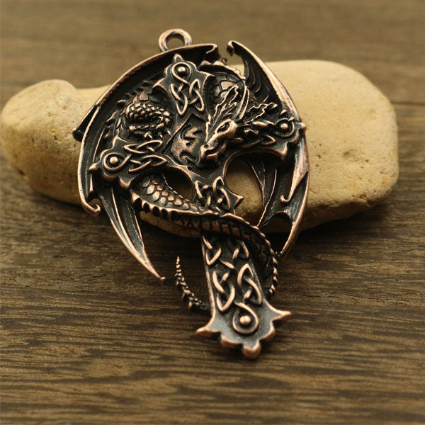 Dragon Cross Necklace