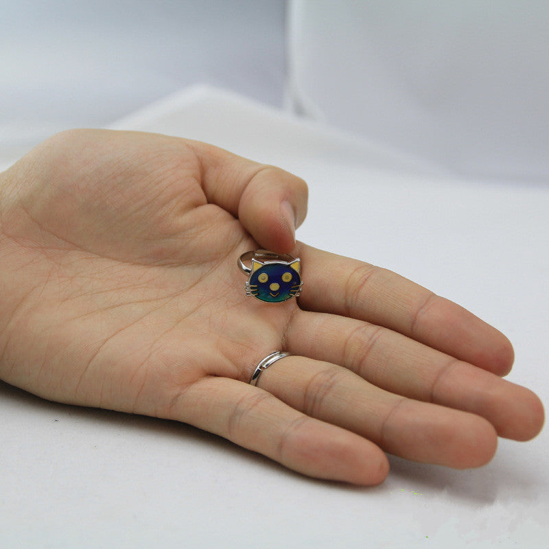 Cat Mood Color Changing Ring Secondary image