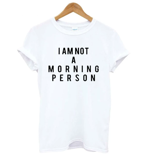 I Am Not A Morning Person