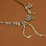 Dinosaur Necklace dinosaur necklace t rex necklace dinosaur skeleton necklace