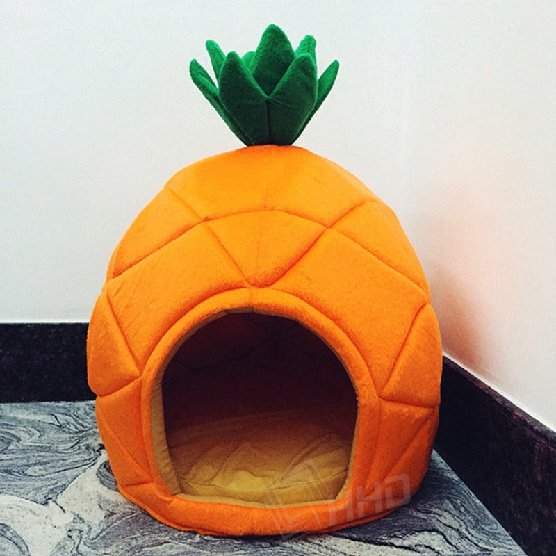 Pineapple Dog Bed Cat Bed Pet Bed Main image