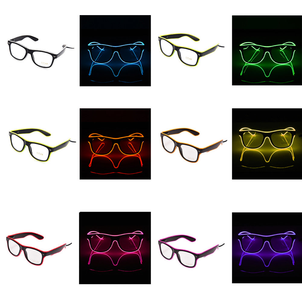 Flashing Luminescent LED Glasses