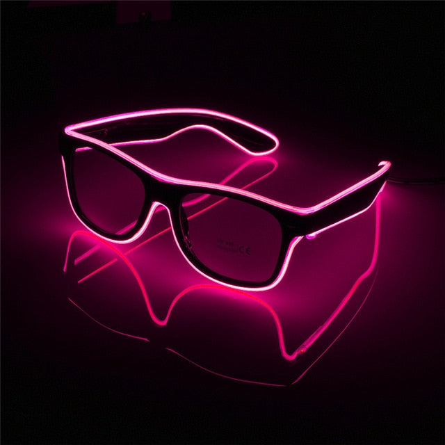 Flashing Luminescent LED Glasses