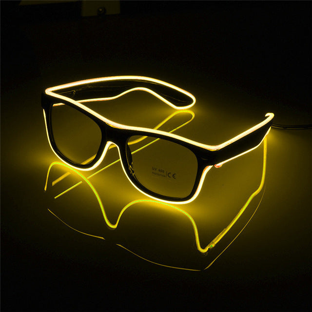 Flashing Luminescent LED Glasses