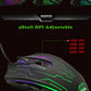 FORKA Silent Click USB Wired Gaming Mouse 6 Buttons 3200DPI