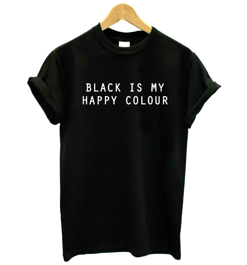 Black Is My Happy Colour Women's T-Shirt Main image