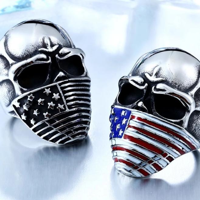skull rings for men skull ring skull rings for women Main image