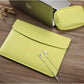 Ultra Thin Waterproof Leather Macbook Laptop Sleeve