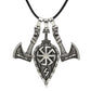 Axe & Shield Pendant Necklace