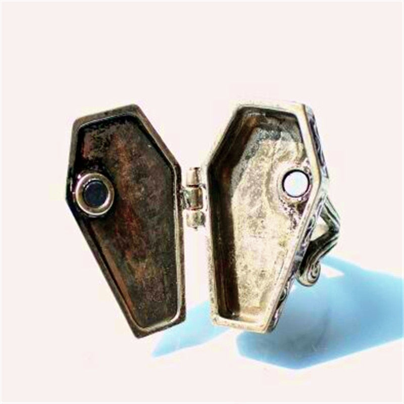 coffin shaped ring