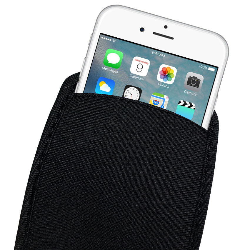 Neoprene Protective Mobile Pouch Bag for iPhone 6 6S 7 Protect Sleeves Pouch Case for iPhone