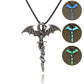 Glow In The Dark Dragon Sword Necklace