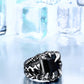 Dragon Claw Ring With Red/Blue/Black Stone
