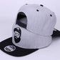 Original Grey Vintage Embroidery Character Snapback Cap
