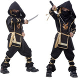 Hooded Ninja Kids Costume Hooded Ninja Kids Costume